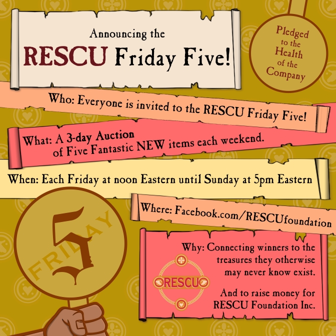 RESCU Friday 5 Auction